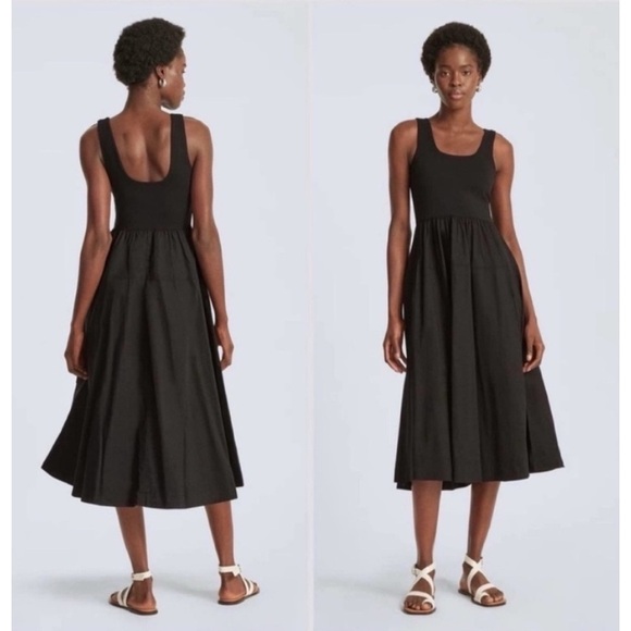 Everlane Dresses & Skirts - SOLD EVERLANE RIVIERA DRESS URBAN HIPPIE MIDI CASUAL MINIMALIST BOHEMIAN NWT S